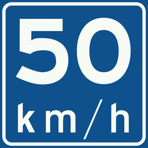 A4 Adviessnelheid