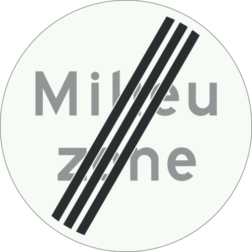 C22b Einde geslotenverklaring milieuzone