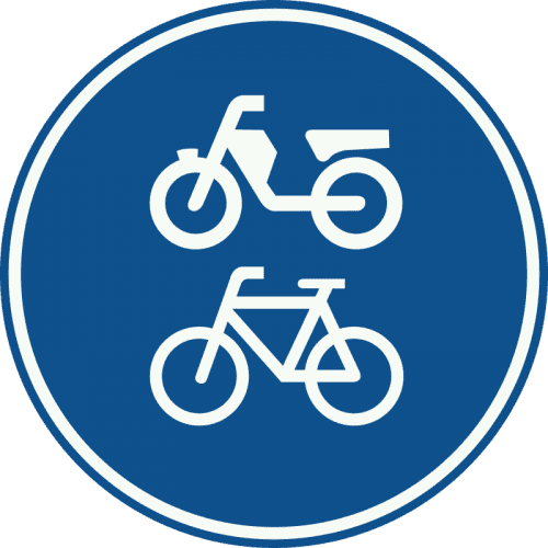 G12a Fiets-bromfietspad